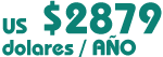 US $ 2879/ dlares al ao 